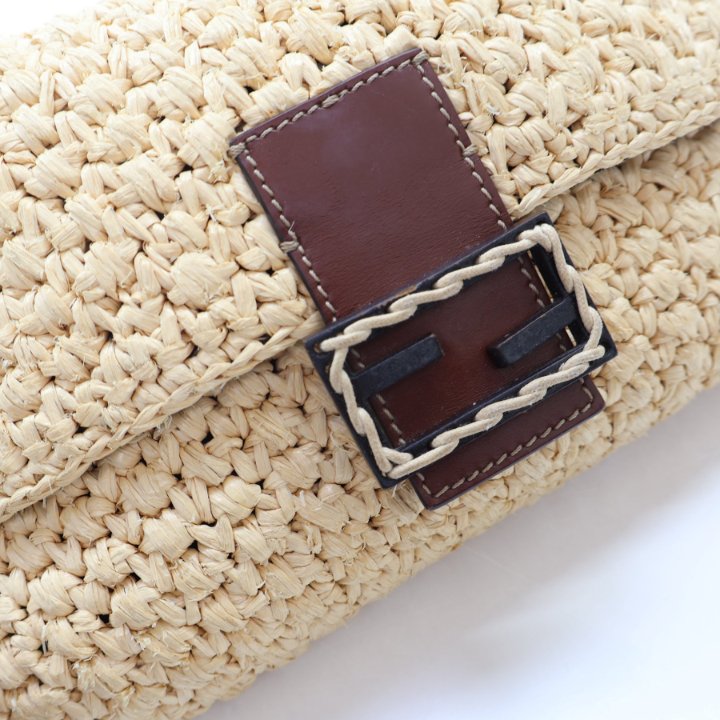 UNLIENSアンリアン raffia baguette hat Fendi Raffia Baguette - Luxe Du Jour