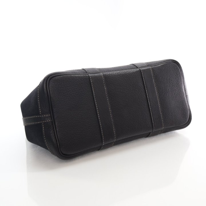 Hermes Garden Party TPM Black Canvas - Luxe Du Jour