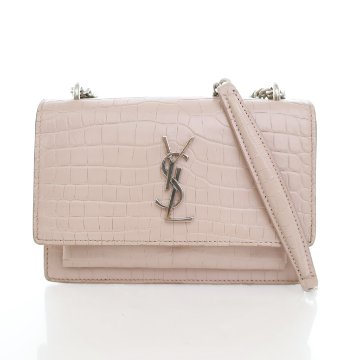 ysl sunset chain wallet in smooth leather