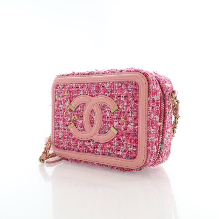 Chanel Mini Tweed Filigree Vanity - Luxe Du Jour