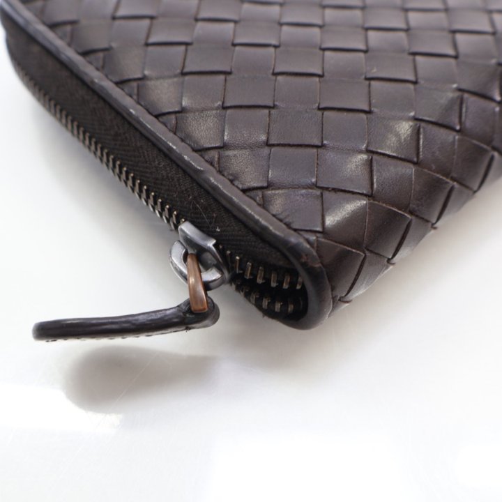 【BOTTEGA VENETA】ZIP AROUND WALLET Bottega Veneta® Women's Cassette Zip Around Wallet in Madder