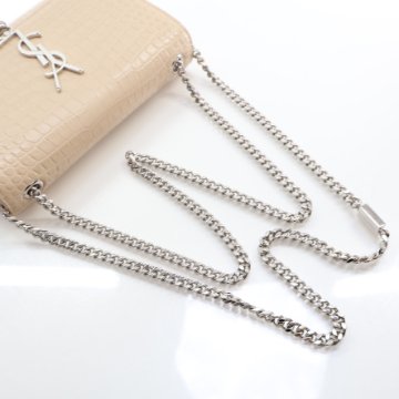 【関税＆送料込み】Saint Laurent Small Kate Tassel Shoulder Saint Laurent Small Kate Crocodile-Embossed Leather Shoulder