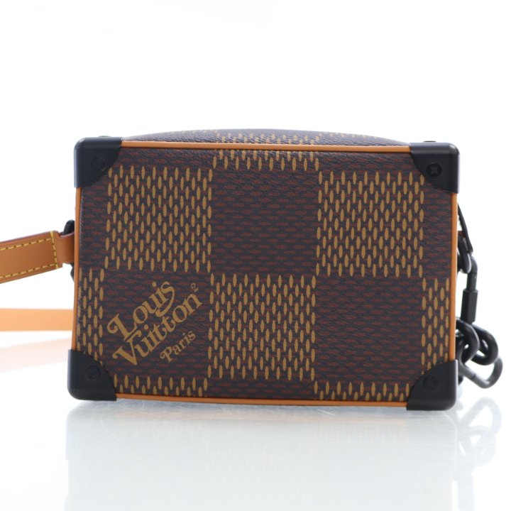 【LOUIS VUITTON x NIGO】Soft Trunk Damier Ebene Giant Mini Louis Vuitton x Nigo Giant Damier and Monogram Mini Soft