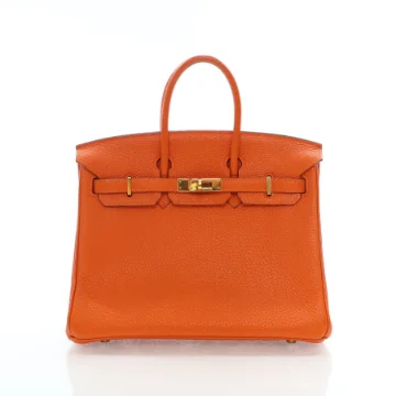 Hermes Birkin 25 Orange Togo
