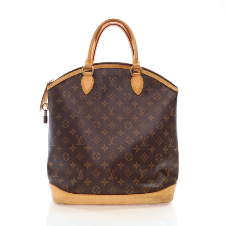 【希少】 LOUIS VUITTON LV Monogram Lockit MM トートバッグ Louis Vuitton Lockit Tote - Luxe Du Jour