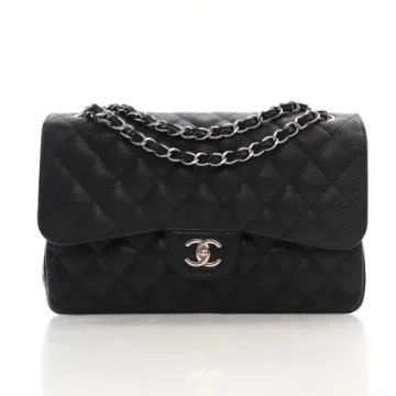 Chanel Classic Flap Jumbo Black Caviar