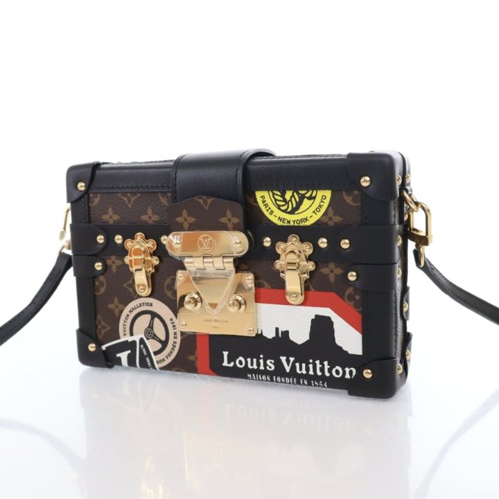 発送可*超希少 LOUIS VUITTON Petite Malle Limited Louis Vuitton Petite Malle Crossbody Bag ○ Labellov