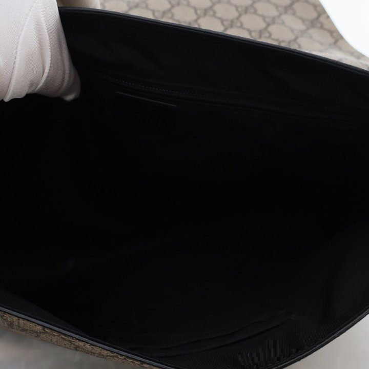 ☆特価☆【GUCCI】MESSENGER BAG /レザー＆ナイロン ショルダー GUCCI レザー×ナイロン ワンショルダーバッグ GG柄