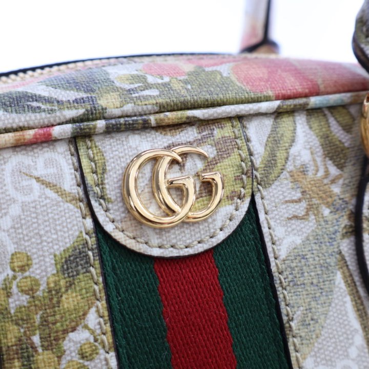 Gucci Ophidia Flora Boston Bag - Luxe Du Jour