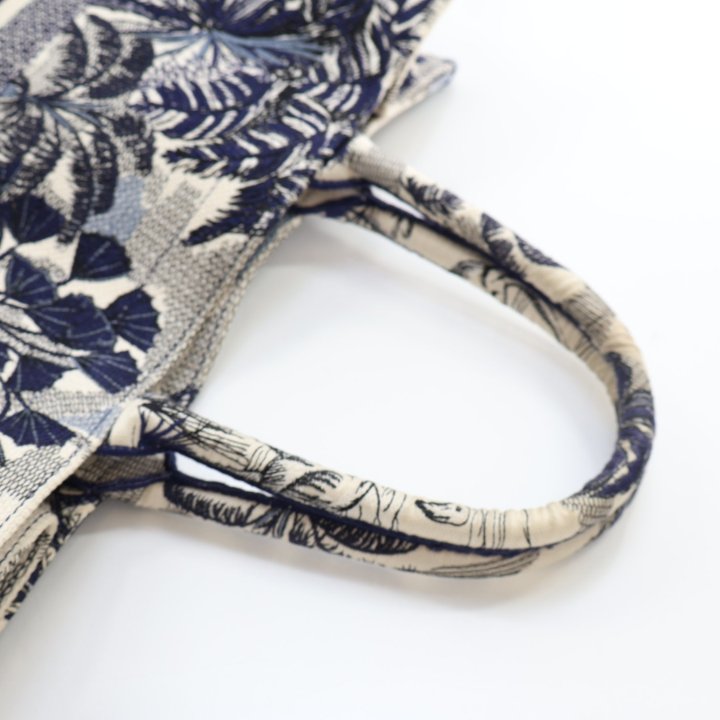 Dior Large Embroidered Canvas Book Tote - Luxe Bag Rental