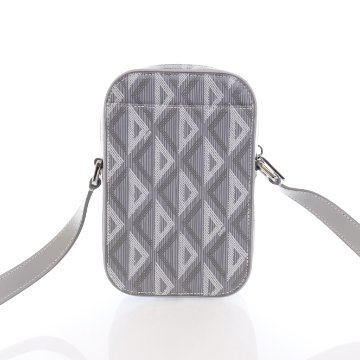 Dior｜CROSSBAGS (1ADPO276YKY H03E) Mini Dior 8 Bag with Strap Black Dior Oblique Jacquard | DIOR