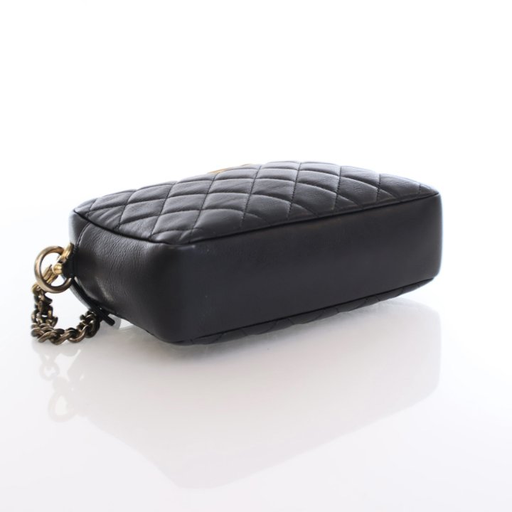 Chanel Camera Bag Black Calfskin - Luxe Du Jour
