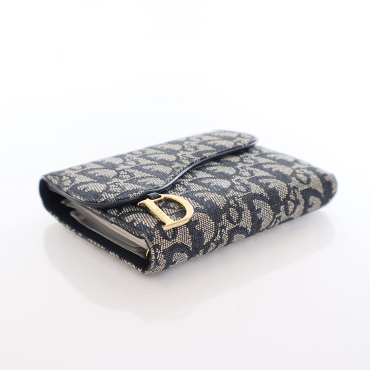 Dior Bi Fold Saddle Agenda Cover - Luxe Du Jour