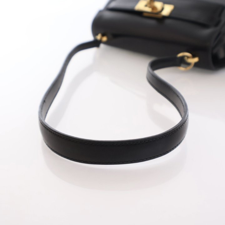 Hermes Vintage Mini Kelly 20 Black Box - Luxe Du Jour