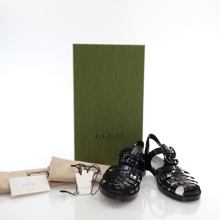 Gucci Jelly Sandals Sz 5 - Luxe Du Jour
