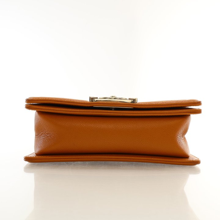 Chanel Small Caramel Caviar Boy Bag - Luxe Du Jour