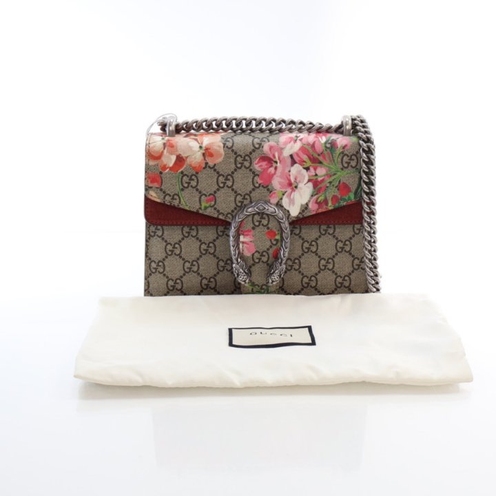 Gucci Mini Blooms GG Supreme Dionysus Shoulder Bag - Luxe Du