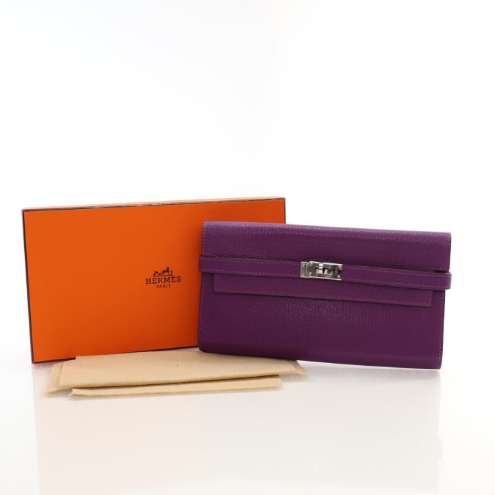 Hermes Kelly wallet ケリーウォレット STAMP A【新品同様】 Hermes Kelly Wallet - Luxe Du Jour