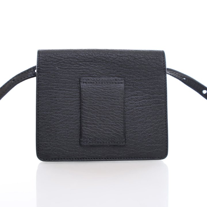 Hermes Noir Chevre Mysore Roulis Slim Wallet - Luxe Du Jour