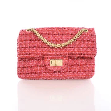Chanel Reissue 255 Pink Tweed