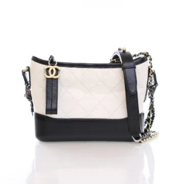 Chanel Gabrielle Hobo Small White Calfskin