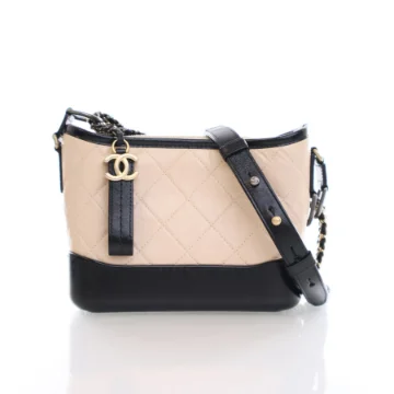 Chanel Gabrielle Hobo Small Beige Calfksin