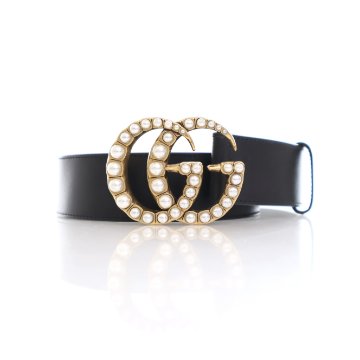 Gucci GG Marmont Wide Pearl Belt - Luxe Du Jour display picture 2