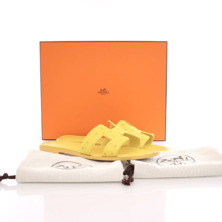 Hermes Oran Sandals Sz 39.5 - Luxe Du Jour