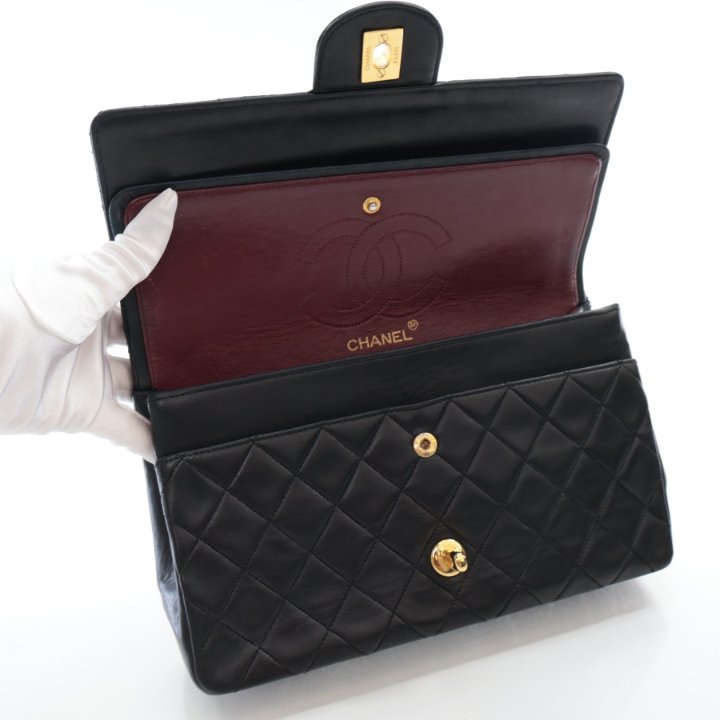 VINTAGE●CHANEL●Largeクラシック ハンドバッグ CHANEL Large CC Vintage Classic Single Flap Bag