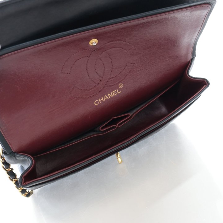 VINTAGE●CHANEL●ハンドバッグ ll05044_chanel_black_shoulder_