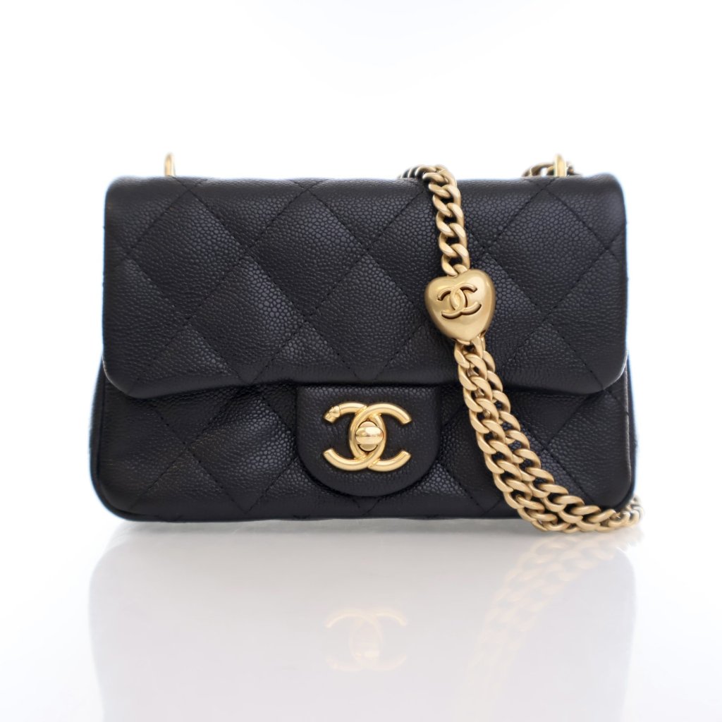 まーくん CHANEL Chanel Mini Rectangular Flap Lime Lambskin Silver Hardware