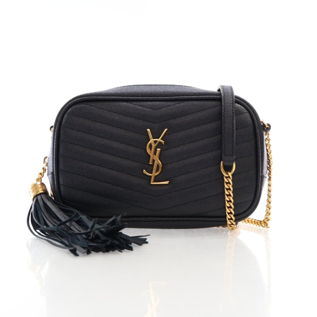 VIP【送料関税込】Saint Laurent LOU LEATHER MINI BAG SAINT LAURENT Lou mini matelassé leather shoulder bag | NET