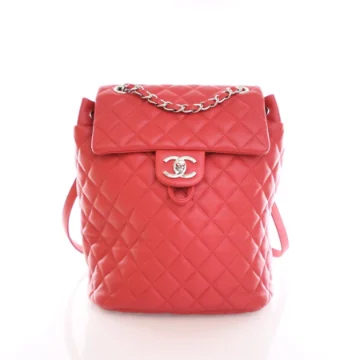 Chanel Urban Spirit Small Backpack Red Lambskin