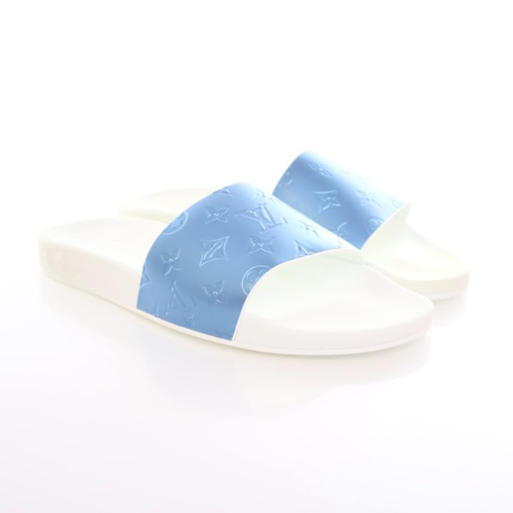 Louis Vuitton Waterfront Mule Slides Sz 10 Luxe Du Jour - Main Image