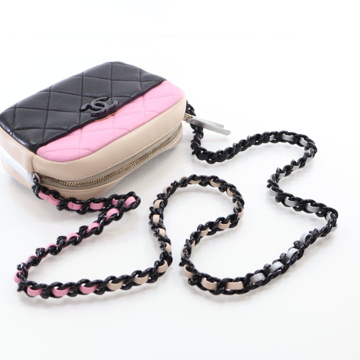 Chanel Camera Crossbody Bag Multicolor Lambskin - Luxe Du Jour