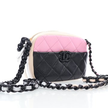 【Chanel】シャネル★crossbody bag★トリプルccカメラバッグ Chanel Camera Crossbody Bag Multicolor Lambskin - Luxe Du Jour