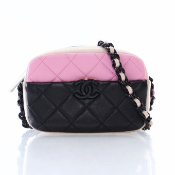 Chanel Camera Crossbody Bag Multicolor Lambskin - Luxe Du Jour