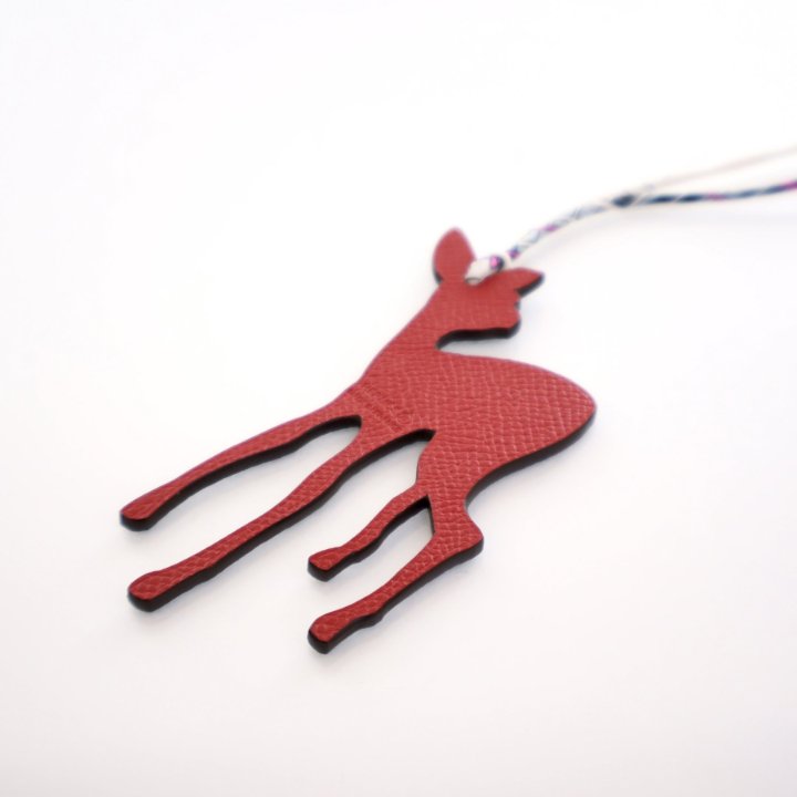 Hermes Petit H Fawn Charm - Luxe Du Jour