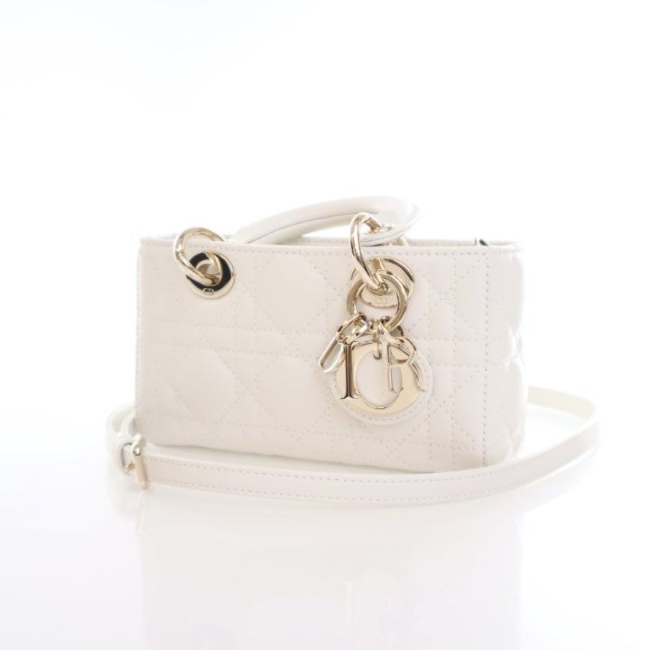 エレガンス【 Dior 】Lady D-Joy マイクロバッグ DIOR | Lady D-Joy バッグ スモール カナージュ ラムスキン