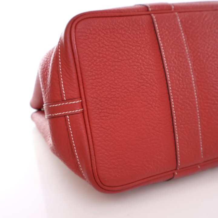 Hermes Garden Party 36 Rouge Casaque Negonda - Luxe Du Jour