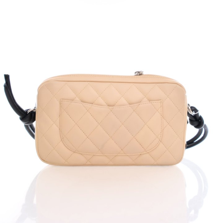 Chanel Cambon Shoulder Bag Beige Lambskin - Luxe Du Jour