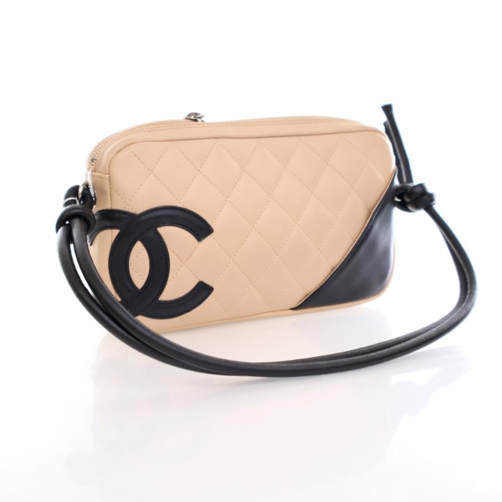 Chanel Cambon Shoulder Bag Beige Lambskin - Luxe Du Jour