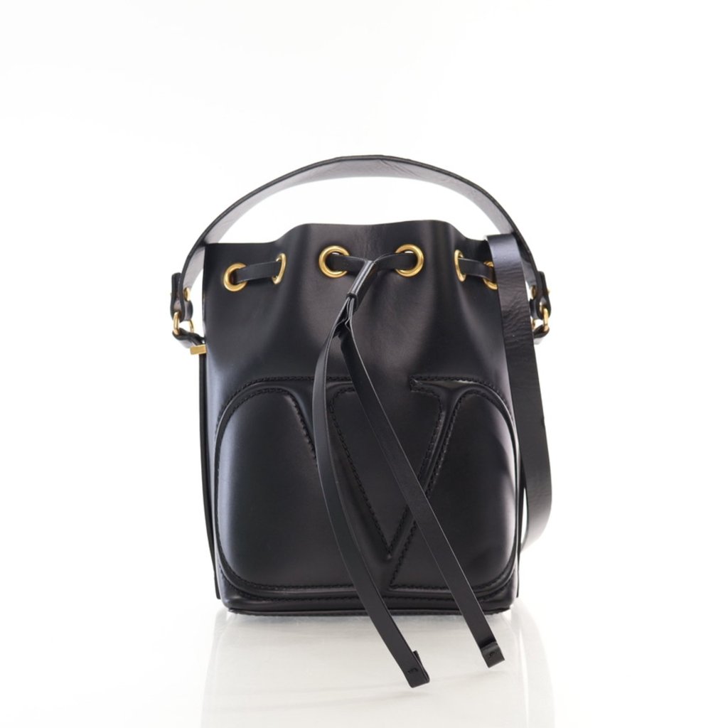 ハンドバッグ Valentino Garavani 'Bucket Vlogo' Shoulder Bag Valentino Bucket Bag - Luxe Du Jour