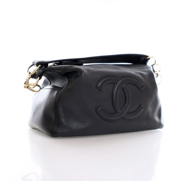 CHANEL  手袋 7 1/2  ブラック COCO マークステッチ スエード CHANEL Matelasse Coco Mark Handbag Black Vintage kdmcy3