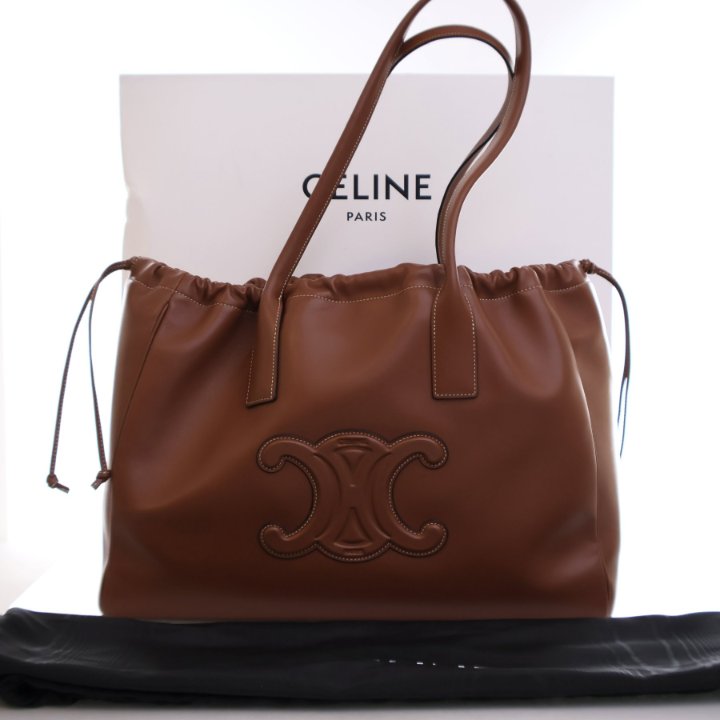 Celine Cabas Drawstring Tote - Luxe Du Jour