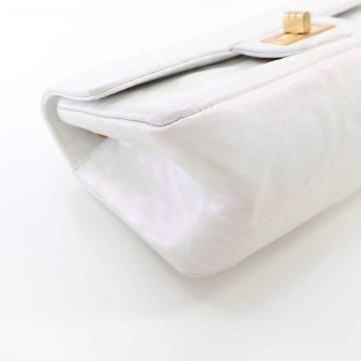 Chanel Mini Lambskin Iridescent Floral Embossed Reissue 2.55 Flap