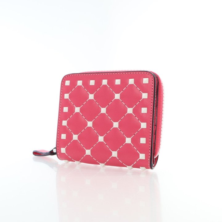 Valentino Rockstud Compact Wallet - Luxe Du Jour