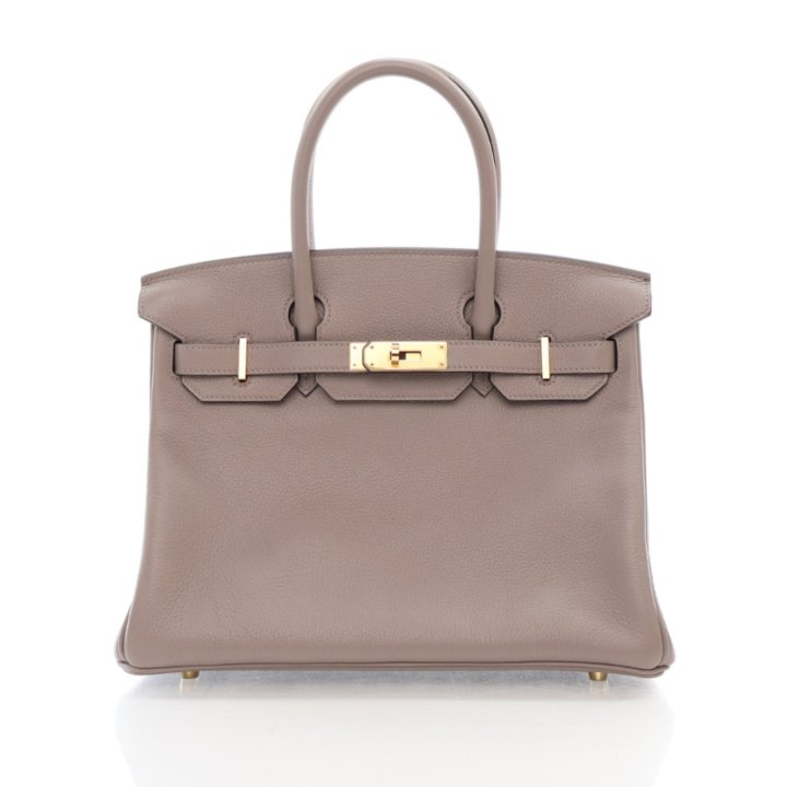 Hermes Birkin 30 Gris Asphalte Taurillon Novillo Luxe Du Jour - Main Image