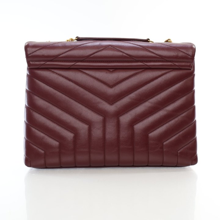 【関税・送料込】Saint Laurent LOULOU LARGE マトラッセ 赤 Thumbnail-803541AAEAX6197_A.