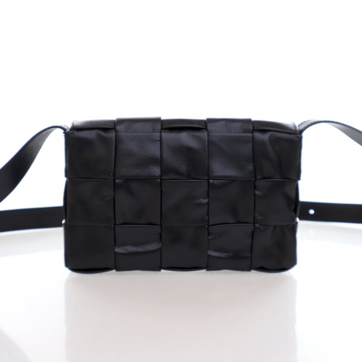 ショルダーバッグ・ポシェット Bottega Veneta Mini Leather Cassette Black BOTTEGA VENETA カセット ミニ ショルダーバッグ (BOTTEGA